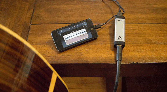 Record Guitar to an iPhone with the Apogee JAM 96k